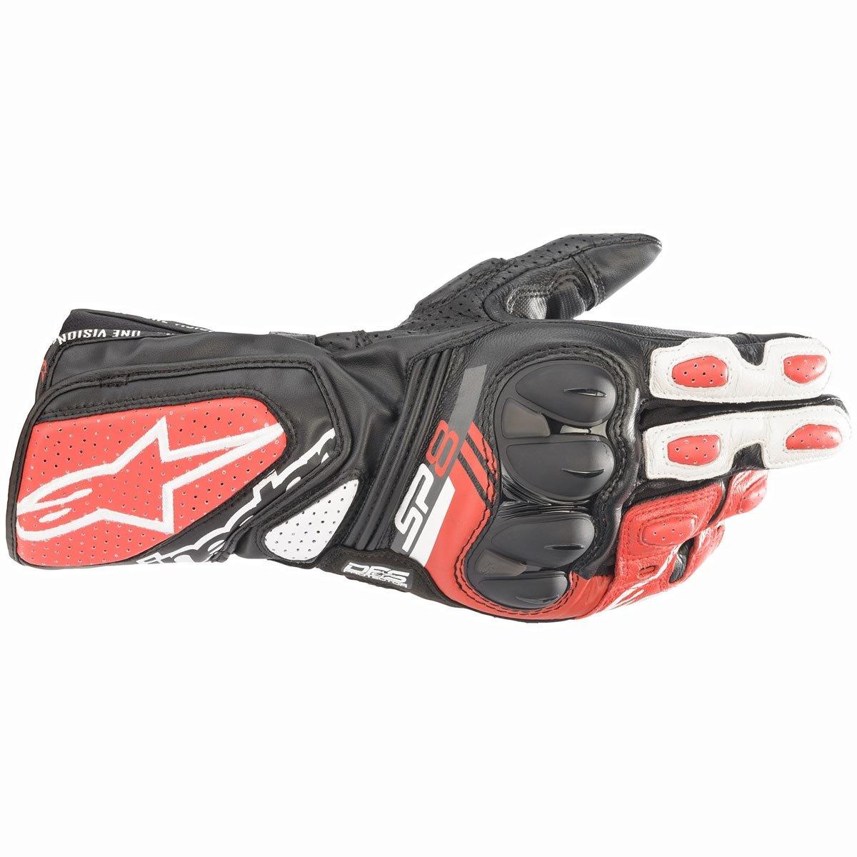 Alpinestars SP-8 V3 Gloves - Black White Red