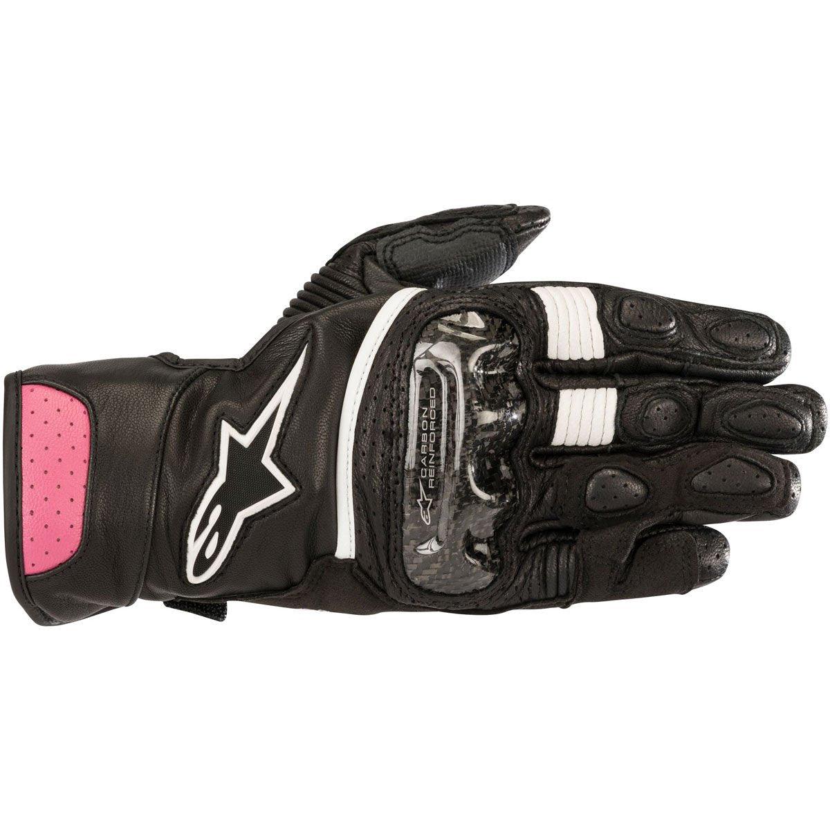 Alpinestars Stella SP-2 Gloves V2 Black Pink - Summer Motorcycle Gloves ...