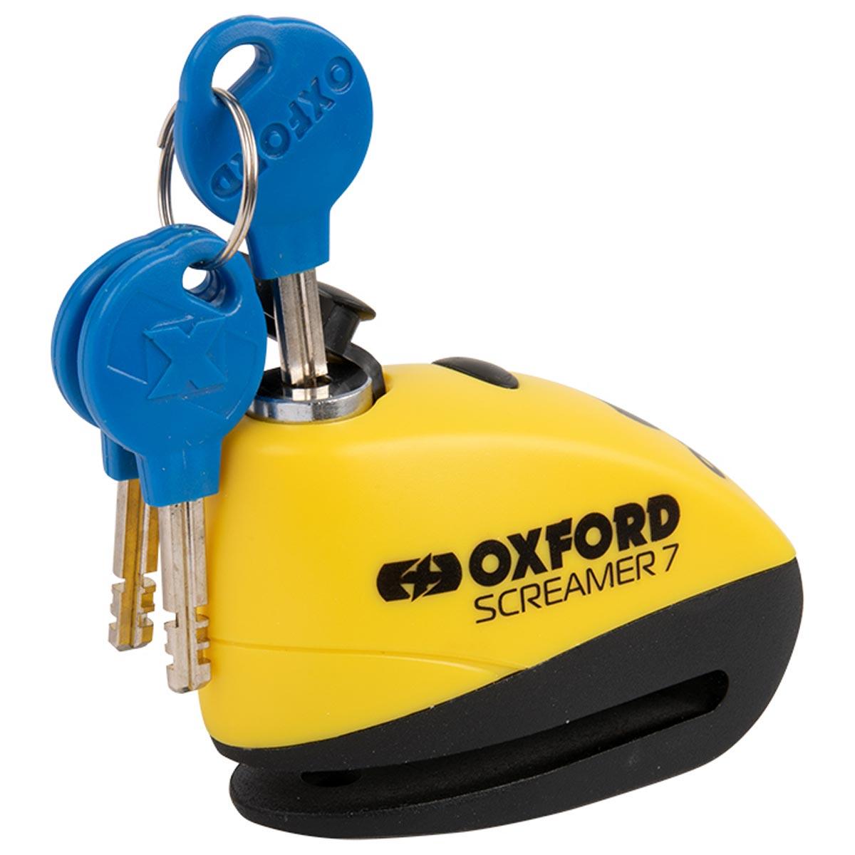 Buy Oxford Screamer 7 Alarm Disc Lock Online
