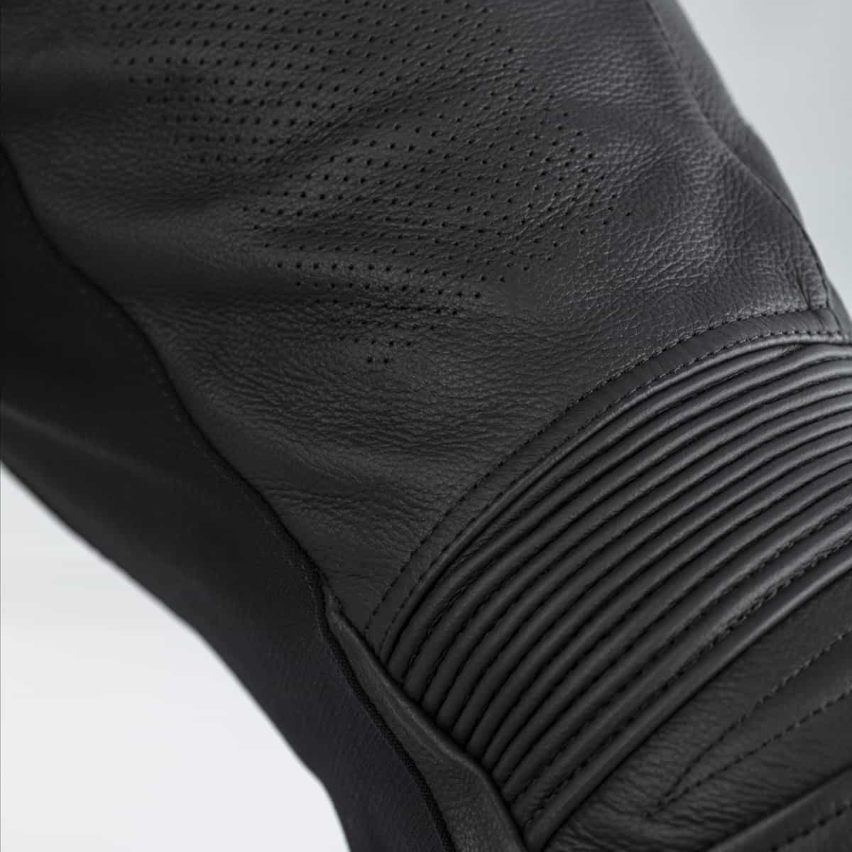 RST Axis CE Leather Trousers Black  Black