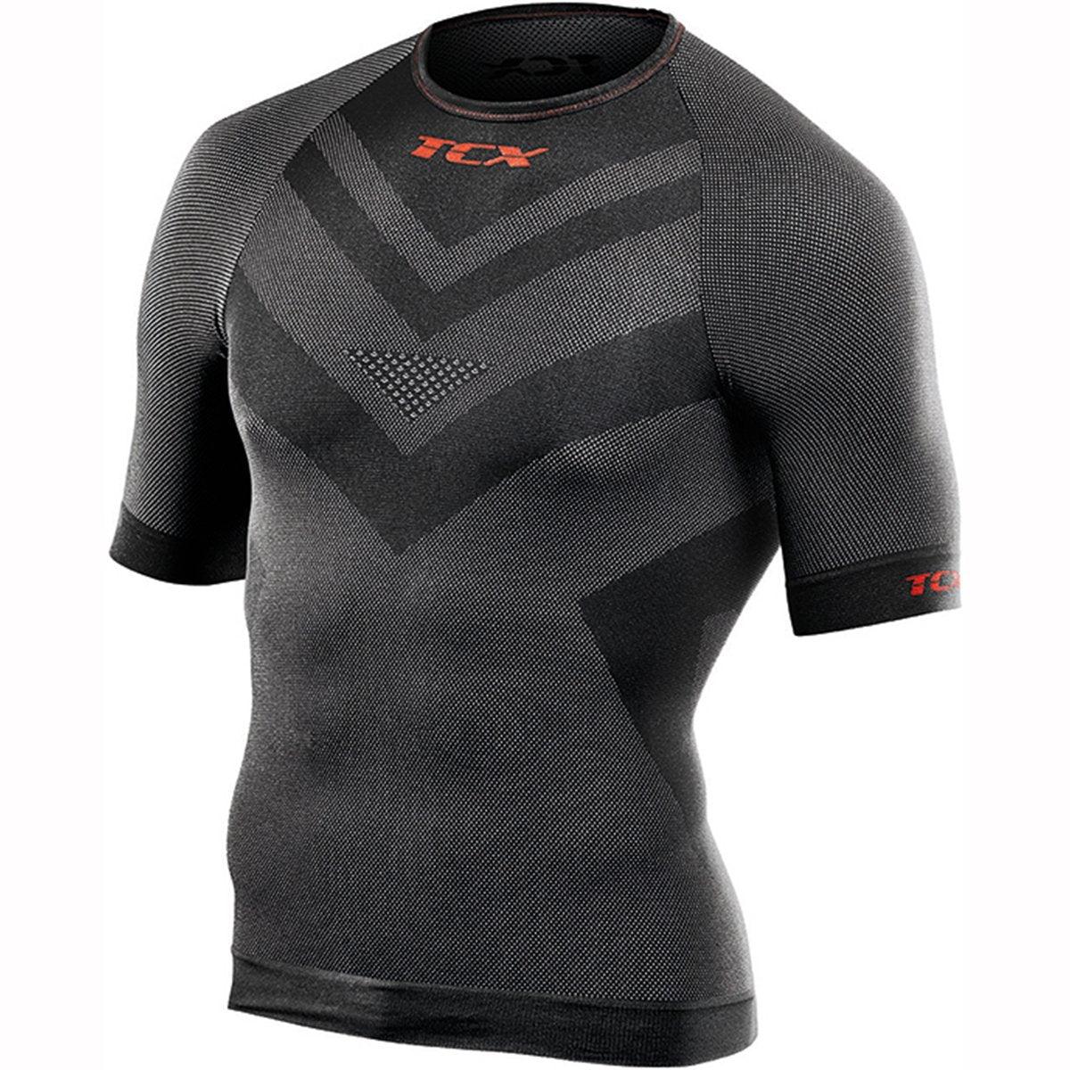 TCX Short Sleeved T-Shirt Black - Functional Underwear – GetGeared.co.uk